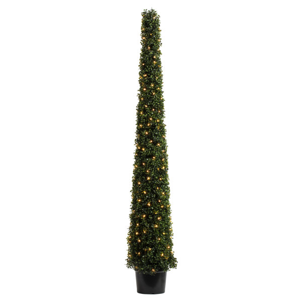 The Holiday Aisle® Easy SetUp 72'' Lighted Christmas Tree with